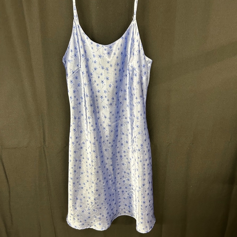 Secret Treasures Light Blue Floral Chemise
